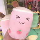 Cute Boba Milk Tea Plushie Soft Plush Toy