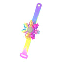 Octopus Spinning Pop Fidget Spinner Anti Stress Pops Wristband Light Bracelet Kawaii Push Bubble Kids Gifts