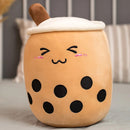 Cute Boba Milk Tea Plushie Soft Plush Toy