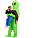 Alien Inflatable Costume Cosplay For Kids & Adults - Includes Fan