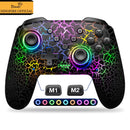 Dinofire Wireless Controller Gamepad for Nintendo Switch/Lite/OLED/PC, Android, and iOS with Turbo Function