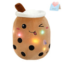 Milk Tea LED Light - Night Light Doll Plush Toy