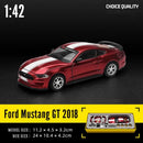 2018 Ford Mustang GT Alloy Car Model CCA MSZ 1:42