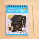 Rainbow Scratch Art Drawing Book With 1 Stylus Drawing Book Painting Drawing Toys Sensory Early Education Toys For Kids