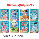 Make A Face Stickers DIY Art Craft For Kids - Make Your Own Stickers