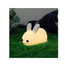 Dimmable Rabbit Night Light USB Rechargeable Lamp For Kids Bedroom