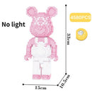 Mini Love Violent Bear Brick Colored Model