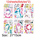 Make A Face Stickers DIY Art Craft For Kids - Make Your Own Stickers