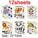Make A Face Stickers DIY Art Craft For Kids - Make Your Own Stickers