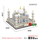 Taj Mahal Architecture City Mini Bricks Model DIY Building Blocks 4036PCS