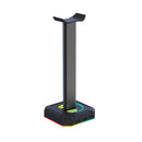 RGB Gaming Headphone Stand with USB Ports Touch Control