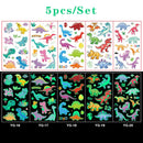 Luminous Temporary Tattoo Stickers for Kids Unicorn - Glow in The Dark Tattoo