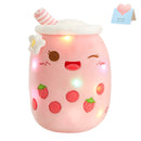Milk Tea LED Light - Night Light Doll Plush Toy