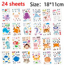 Make A Face Stickers DIY Art Craft For Kids - Make Your Own Stickers