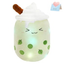 Milk Tea LED Light - Night Light Doll Plush Toy