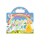 Reusable Cute Stickers Puzzle Sticker Games Cognition Toys For Kids