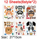 Make A Face Stickers DIY Art Craft For Kids - Make Your Own Stickers