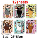 Make A Face Stickers DIY Art Craft For Kids - Make Your Own Stickers
