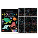 Magic Rainbow Color Scratch Art Paper Card Kit For Kids - Artcards