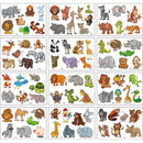Fake Temporary Cartoon Tattoo Stickers For Kids 12 Pack | Cartoon Body Art Collection