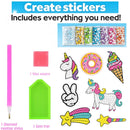 Diamond Painting Sticker Kits for Children Easy DIY Cartoon Stickers