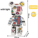 Mini Love Violent Bear Brick Colored Model