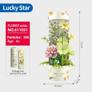 Flower Building Blocks Creative Children's Educational Building Bricks Toys