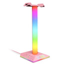RGB Gaming Headphone Stand with USB Ports Touch Control