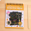 Rainbow Scratch Art Drawing Book With 1 Stylus Drawing Book Painting Drawing Toys Sensory Early Education Toys For Kids