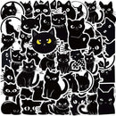 Kawaii Painting Watercolor Cute Cat Stickers Pack for Kids, Cartoon Cute Graffiti Scrapbooking, Luggage Laptop Sticker