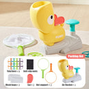 Flying Disc Saucer Foot Launcher Toy For Kids