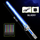 NEW Retractable Light Saber Colorful Glowing Sword