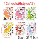 Make A Face Stickers DIY Art Craft For Kids - Make Your Own Stickers