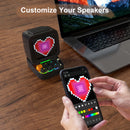 Ditoo Pixel Art Bluetooth Speaker App Controlled