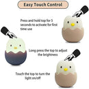 Chick in Egg Shell Easy Touch Night Light Rechargeable Bedside Lamp