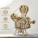 Hand Projector Classic Film Vitascope 3D Wooden Puzzle Model DIY Building Toys - ROKR