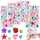 Gem Acrylic Sparkly Crystal Decoration Stickers For Kids