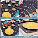 Wooden Solar System Puzzle - Educational Toys for Kids