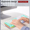 RGB USBMechanical Gaming Wired Keyboard Red Blue Switch 68 Keys