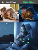 Luminous Temporary Tattoo Stickers for Kids Unicorn - Glow in The Dark Tattoo