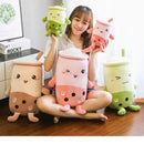 Cute Boba Milk Tea Plushie Soft Plush Toy