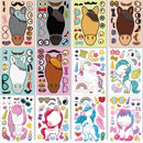 Make A Face Stickers DIY Art Craft For Kids - Make Your Own Stickers
