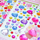 Gem Acrylic Sparkly Crystal Decoration Stickers For Kids