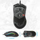 REDRAGON Storm Wired RGB Gaming Ultralight Honeycomb Mouse 12400 DPI