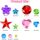 Gem Acrylic Sparkly Crystal Decoration Stickers For Kids