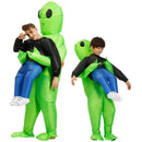 Alien Inflatable Costume Cosplay For Kids & Adults - Includes Fan