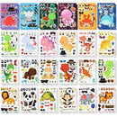 Make A Face Stickers DIY Art Craft For Kids - Make Your Own Stickers