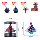 Fidget Spinner Toy Wind Blowing Rotating Pocket Kinetic Spinner for Adults & Kids