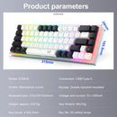RGB USBMechanical Gaming Wired Keyboard Red Blue Switch 68 Keys