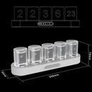 Digital Nixie Tube Clock with RGB LED Glow for Gaming / Decoration